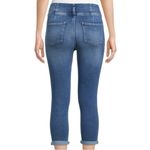 No Boundaries  Cropped Double Button Jeans Size 11 Photo 2