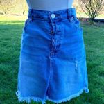 Miss Me Distressed Denim Mini Skirt Photo 1