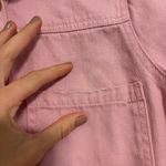 Show Me Your Mumu Range Romper Candy Pink Denim Photo 10
