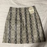 Altar'd State Snakeskin Faux Leather Skirt Photo 3