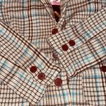 Plaid Cropped Blazer sz M NWT! Size M Photo 6