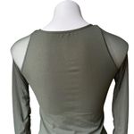 Free People  Intimates Green Scrunch Sleeve Seamless, Sz M/L Photo 8