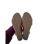 Baretraps  Gerdee Red Strappy 3" Wedge Cushioned Heeled Sandals‎ Women's 9.5 Photo 5