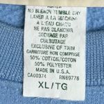 90s Cabin Sweatshirt by Northern Reflections Cabin Scenery Light Blue Size XL Photo 1