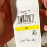 Calvin Klein beige soft dress designer logo front short sleeve with hoodie $49 Photo 5