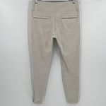 Athleta  Delancey Skyline Tight Braiden Cream‎ Textured Pull On Pants Size Large Photo 6