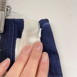 Etcetera  Blue & White Abstract Print Mini Skirt 16 NWOT Photo 2