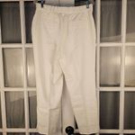 J.Crew NWT Womens White Stretch Linen Easy Pants 12 Photo 1