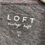 Loft  by Ann Taylor Small Women’s Short Sleeve V-Neck Tee Soft Casual Summer Photo 1