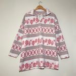 Victoria's Secret Vintage Victoria’s Secret Country Sherpa Rose Sweatshirt Photo 0