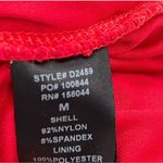 Lena Red Lace Bodycon Dress ruched cocktail party sleeveless sexy Size M Photo 10