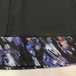 Catherines Black Purple Trim Sleeveless Shift Midi Dress Size 4X Photo 2