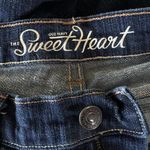 Old Navy SZ 4 SHORT Sweetheart Jeans Mid-Rise Dark Wash Pockets Zip-Fly Blue Photo 6