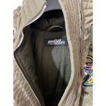 Jeremy Scott butterfly patch hooded crop jacket Size 8 Green Photo 3