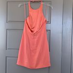 Jay Godfrey  BENIOFF MINI DRESS PAPAYA 6 Photo 4