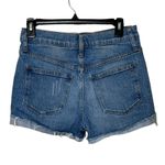 Madewell Womens High Rise Distressed Denim Shorts Jordie Wash Size 25 Photo 3