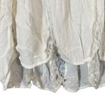 American Eagle White Applique Lace Peasant Top Women Sz S Photo 1