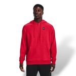 Under Armour  UA Rival Fleece Half Zip Hoodie in Red Size XL Photo 1