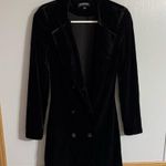Yumi Kim Black Mini Velvet Blazer Style Dress Size XS Photo 12