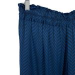 Naracamicie Italian Designer Wide Leg Blue Satin Pants Size 10 Photo 5