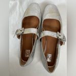 DV by Dolce Vita Silver Marcello Buckle Strap Mary Jane Flats, Sz 9.5, NWOB Photo 2