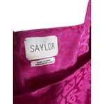 Saylor NWT  Britta Leopard Satin Jacquard Midi Dress – Size L Photo 4