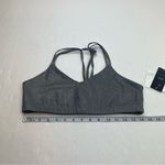 Beyond Yoga  Silver Twinkle Grey Sparkle Sports Bra Women Size Large Shine On NEW Photo 8