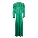 Misa NWT ‎ Los Angeles Elise Maxi Shirt Dress Green Size Medium Photo 6