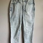 Madewell  Light Blue Acid Wash The Perfect Vintage Slim Leg Jeans Womens 27 Photo 0