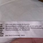 Eileen Fisher  linen blend cargo pants size 2P career beachy cruise‎ summer Photo 7