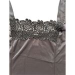 70’s satin slip tank camisole Black Size M Photo 3