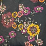 Johnny Was  Workshop Multicolor Floral Silk Palazzo Pants Size Medium Photo 3