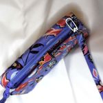 Vera Bradley  RFID Tech Mural Garden Purple Y2K Trendy Mod Wristlet Wallet Photo 5