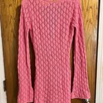 Edikted  Pink Crochet Dress Photo 1