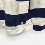 Crown & Ivy  100% Cotton Oversized Preppy Coastal Stripe Polo Shirt Medium Photo 6