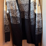 Love by Design  Black and White junior Cardigan large Photo 0