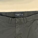 Abercrombie & Fitch Straight Relaxed Crop Chino Pants - Navy - S Photo 6