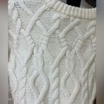 1. State  Ivory Cable Knit Sweater Photo 6