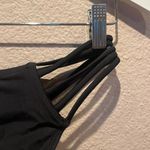 Forever 21 New  Women’s Strappy Bikini Bottoms Size Medium Black NWT Photo 6