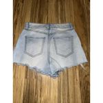 REWASH  Womens Shorts‎ Size 7 28 Blue Denim Stretch High Rise Cheeky Hot Pants Photo 3
