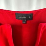 Majorelle  Ophelia Off the Shoulder Ruffle Mini Dress in Red‎ Size Large Photo 5