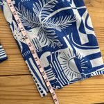 Haute Hippie  Blue Graphic Wide Leg Pants Photo 10