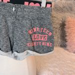 No Boundaries Cute Comfy Knit Heather Black Women's Shorts Photo 1