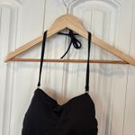 Leonisa‎ Black Macrame Detail Back One Piece Swimsuit Size XS Photo 3