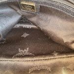 MCM Germany Black Shoulder Bag w Gold Accents Photo 4