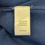 Cable & Gauge Women’s New blue long sleeve wide neck soft knit sweater size xl Photo 6