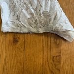 Francesca’s Bridal Alesha Allover Lace‎ Jumpsuit Large White Photo 4