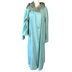 Mycra Pac Now Donatella Green/Blue Reversible Hooded Rain Coat Green Size M Photo 1