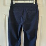 J.CREW Capri Pants Wide Leg Size 6P Navy Blue Dress Slacks Trousers Stretchy Photo 3