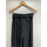 Karen Kane Belted Woven Trousers Black Tie Front Pants NWT Photo 5